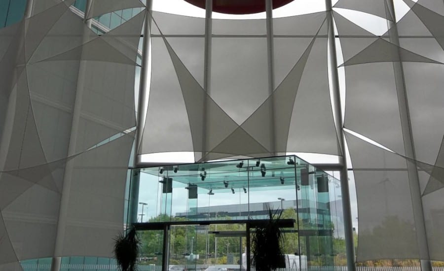 Interior fabric shade system