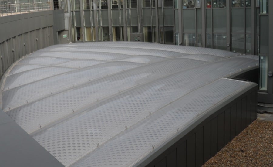ETFE roof for hospital