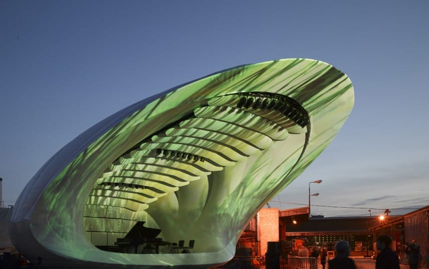 Travelling Acoustic Bandshell
